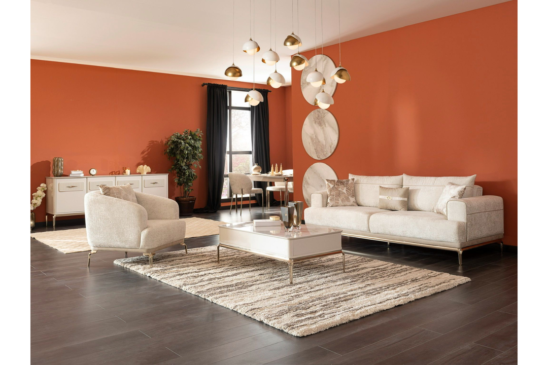 Belis Sofa Set 3+3+1