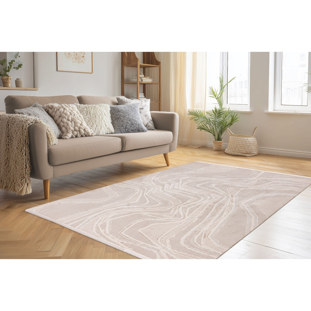 Pierre Cardin – Jardin 704 Beige-Silver Teppich