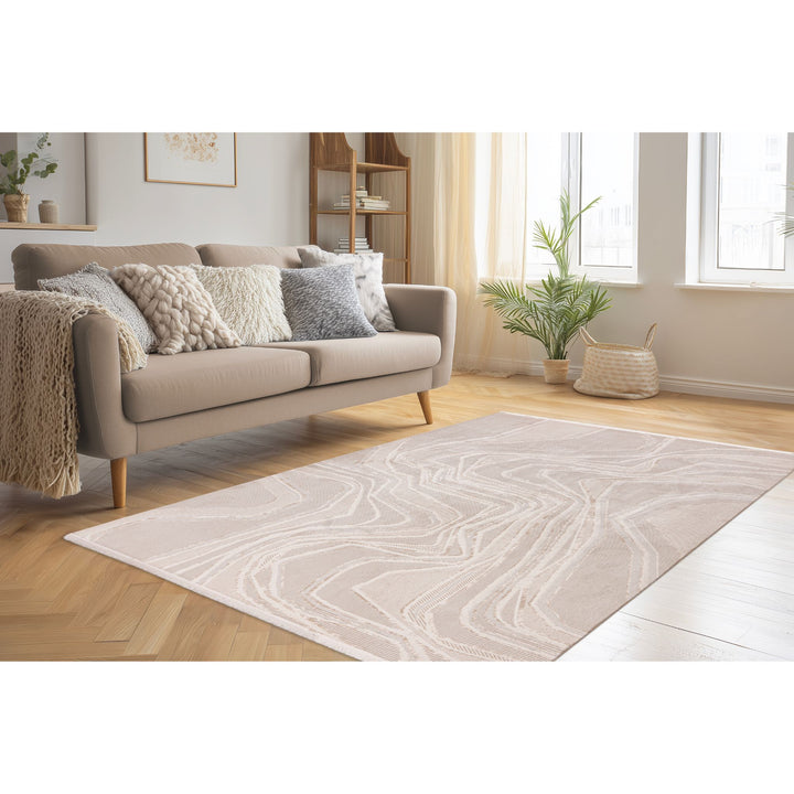 Pierre Cardin – Jardin 704 Beige-Silver Teppich