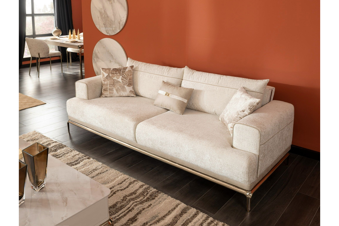 Belis Sofa Set 3+3+1