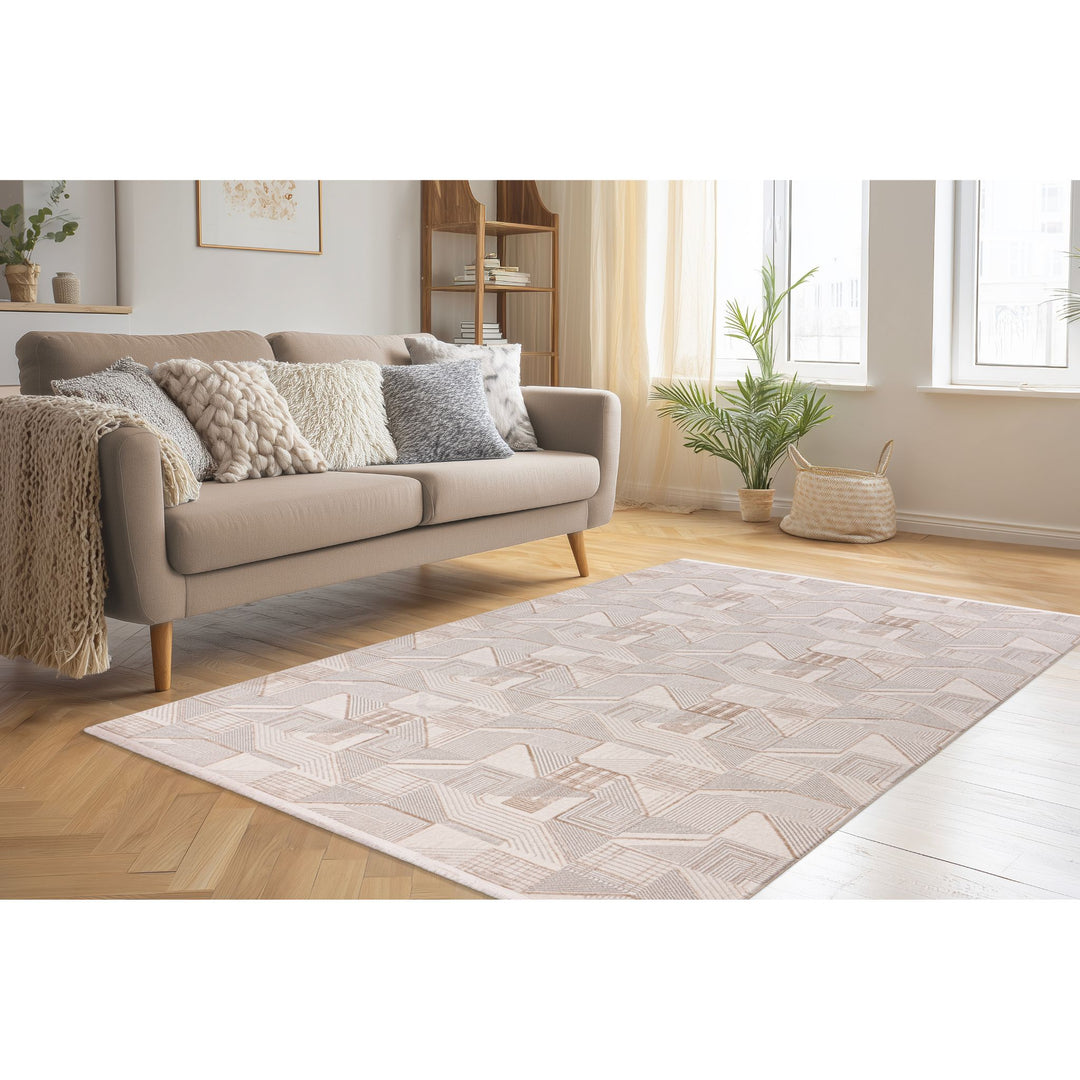 Pierre Cardin – Jardin 701 Beige-Silver Teppich