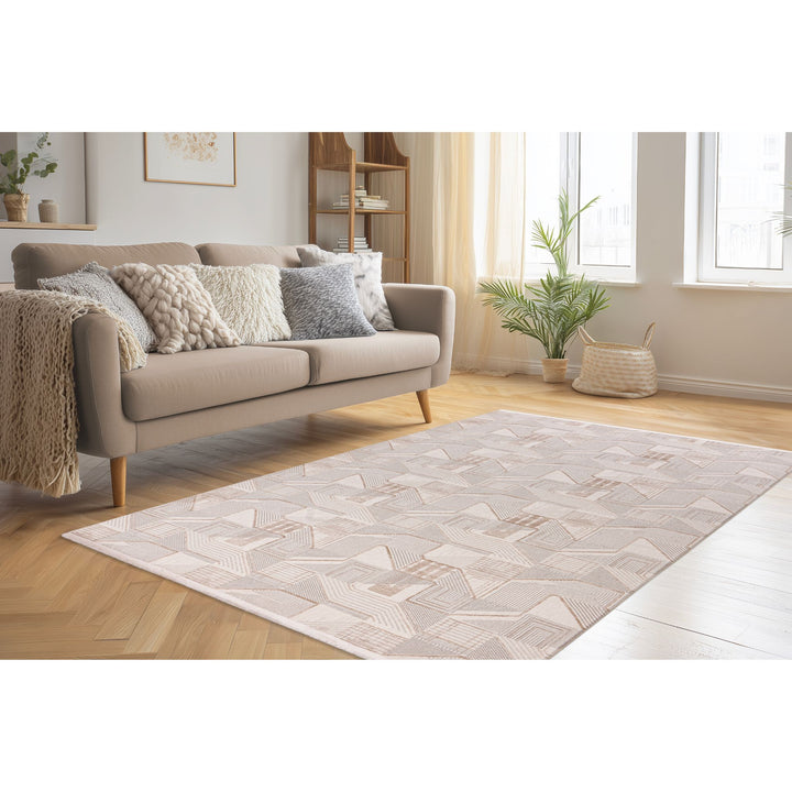 Pierre Cardin – Jardin 701 Beige-Silver Teppich