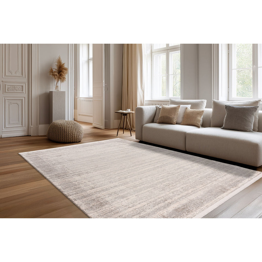 Pierre Cardin – Clairmont 904 Ivory-Silver Teppich