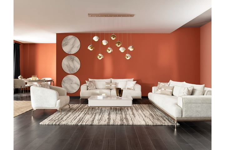 Belis Sofa Set 3+3+1