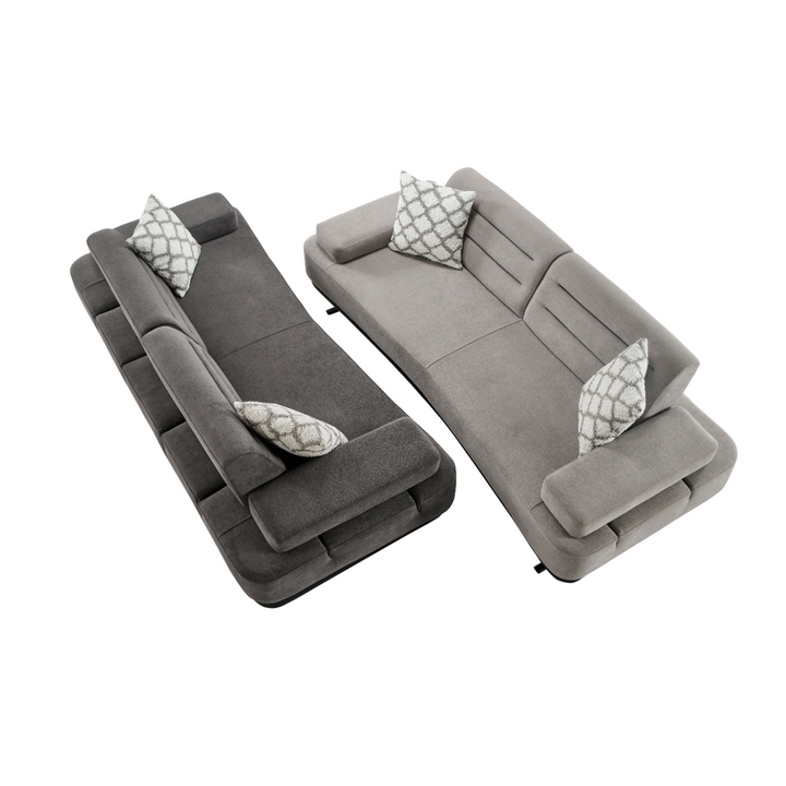 Lugano Sofa-Set 3+3+1