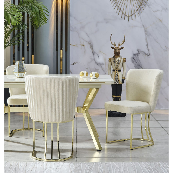 Milano Elite Esstisch-Set (160 → 200 cm)