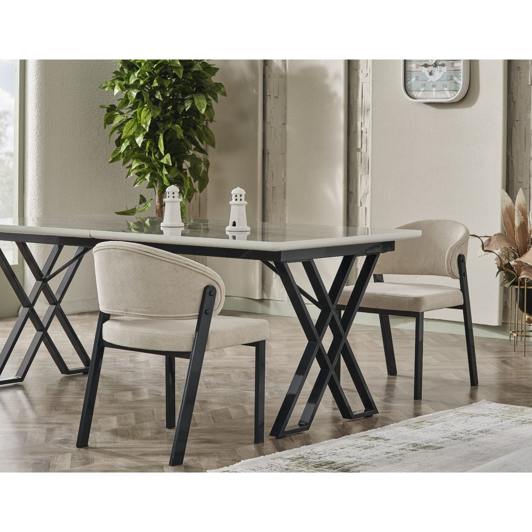 Luna Soft Esstisch-Set