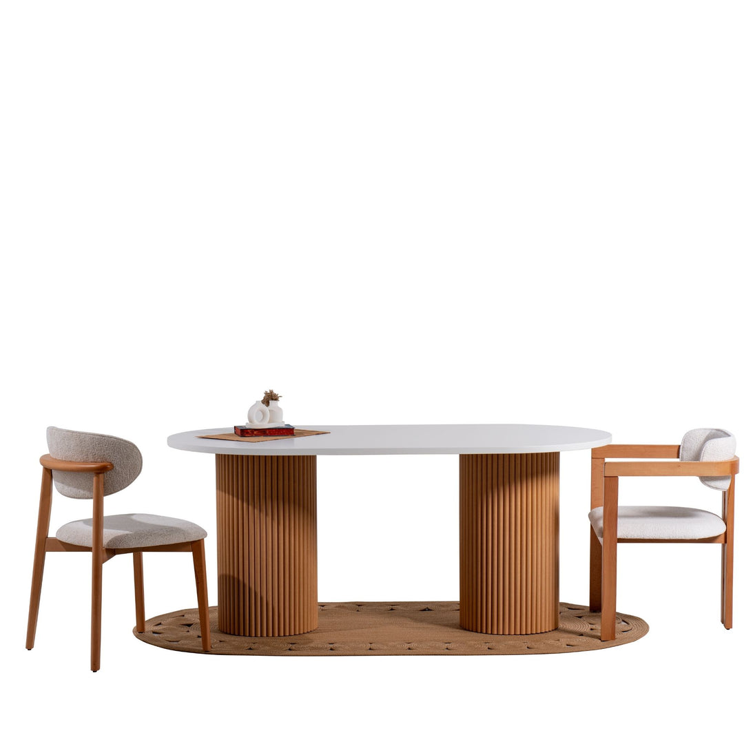 Pirinta Esstisch Braun