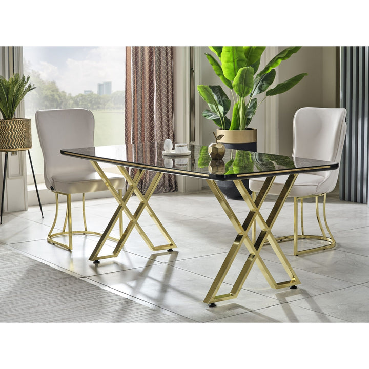 Luna Elite Esstisch-Set 180x90