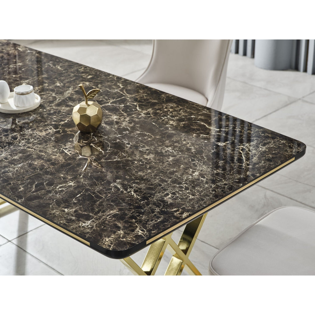 Luna Elite Esstisch-Set 180x90