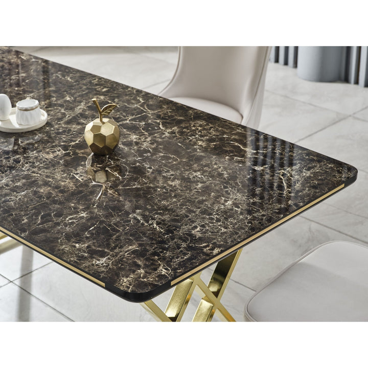 Luna Elite Esstisch-Set 180x90