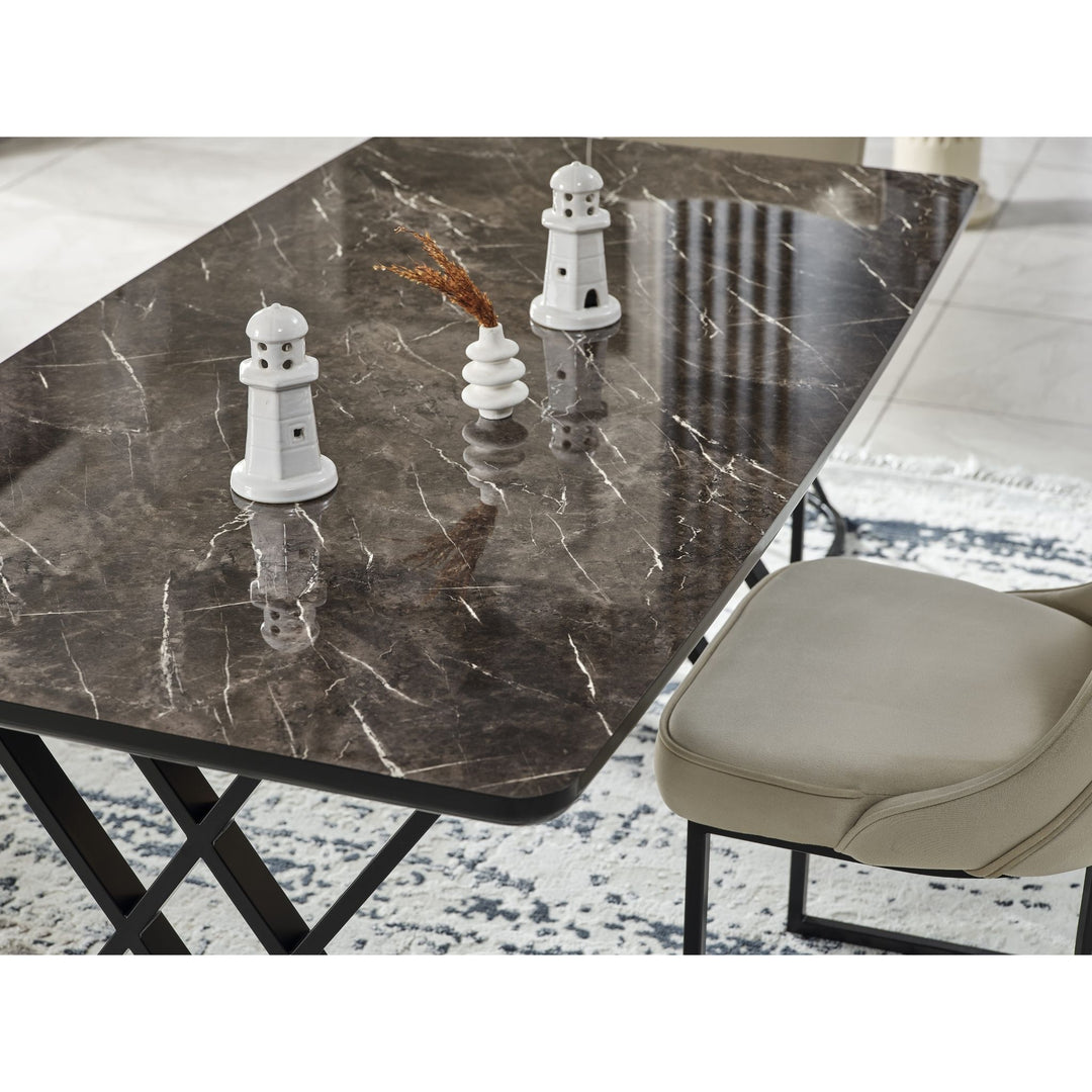 Luna Soft Esstisch-Set 180x90