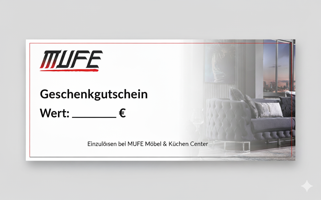 MUFE Geschenkgutschein – Freude schenken leicht gemacht