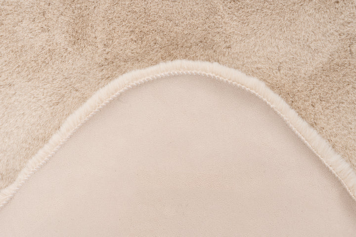 Cozy 500 Beige Teppich 60 × 90 cm