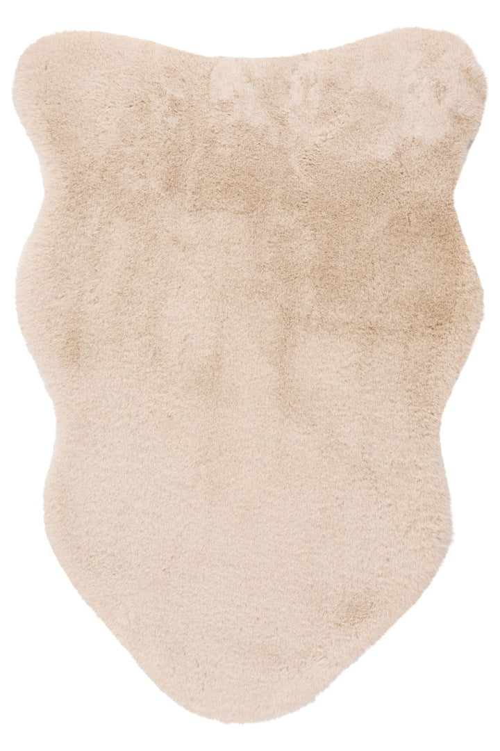 Cozy 500 Beige Teppich 60 × 90 cm